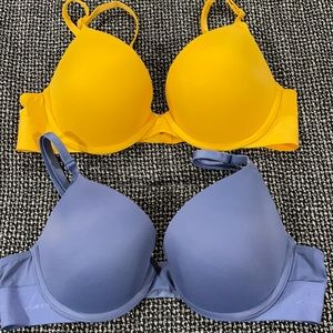 Pink Victoria Secret 34B Ladies Bras. Set of 2